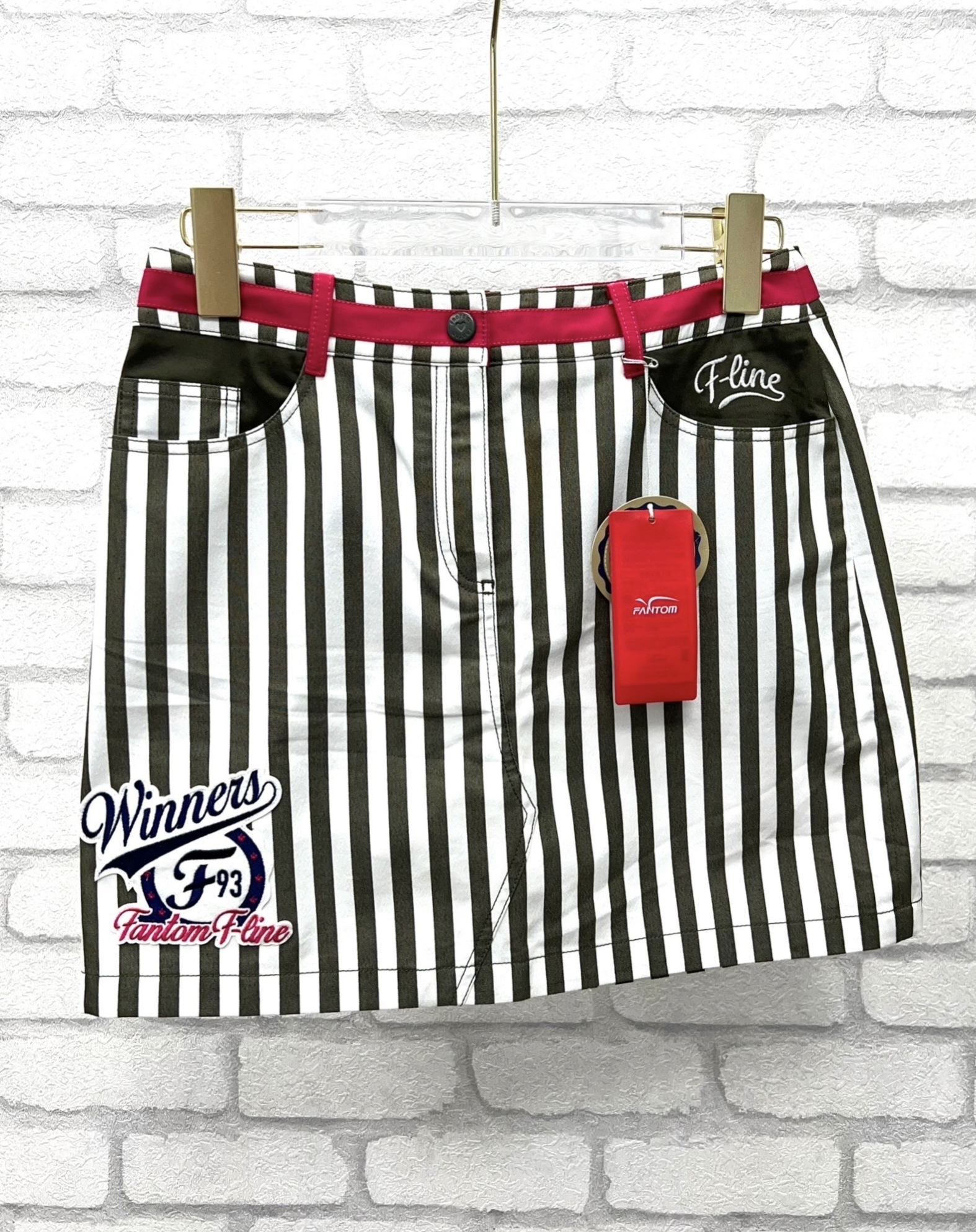 現貨拍賣2折起  韓國高爾夫球品牌 Fantom 修身彈性窄裙褲