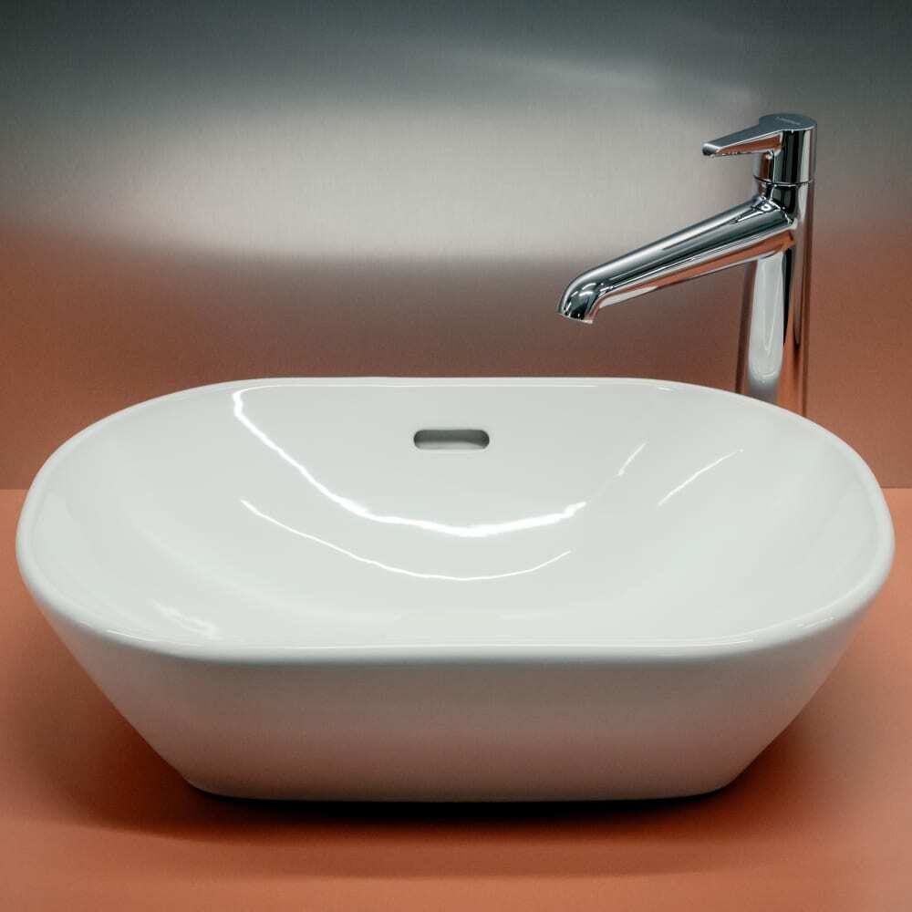 Laufen "Lua" 8.1208.3.000.109.1 Countertop washbasin with overflow