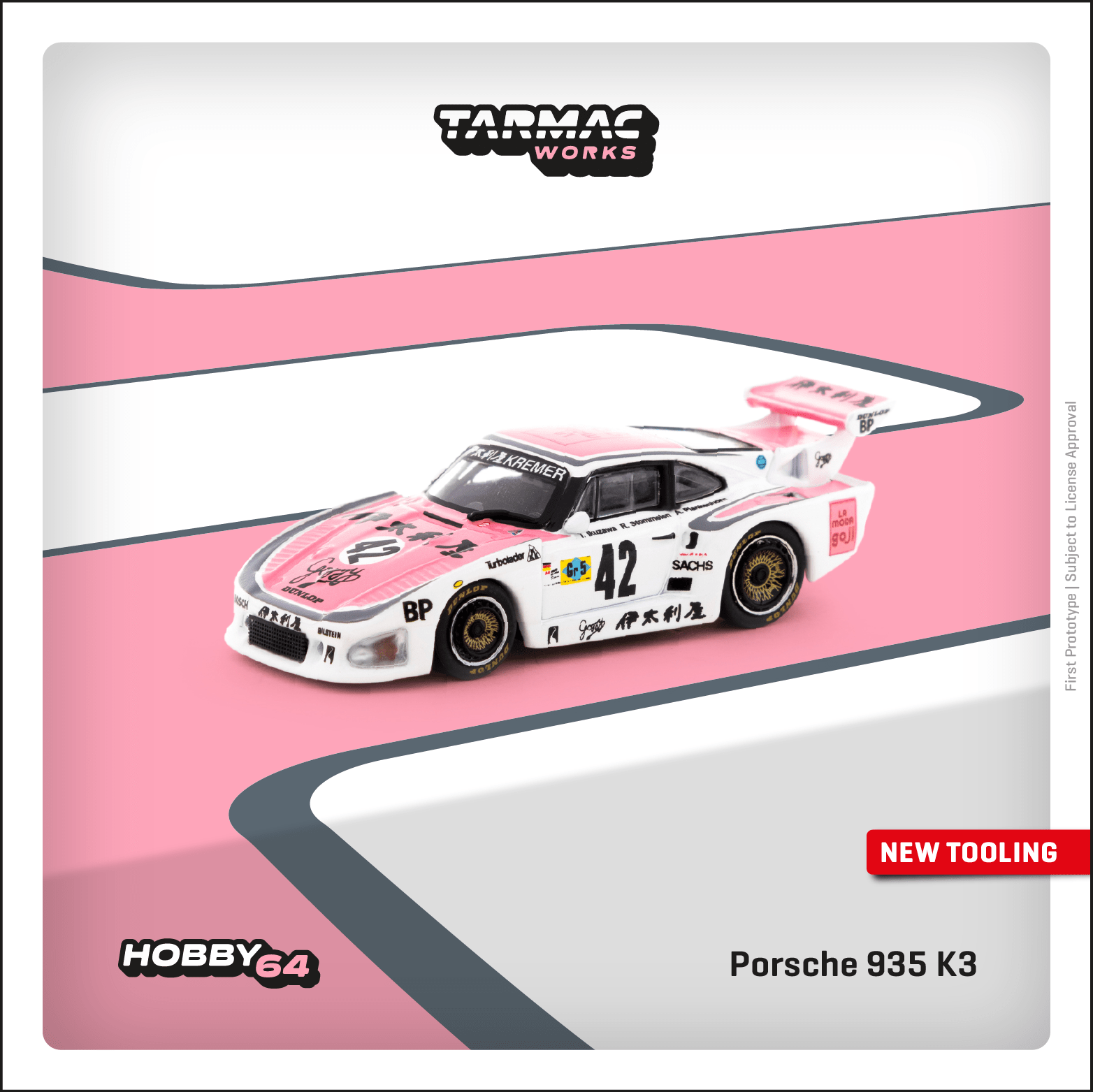 Tarmac 1/64 Porsche 935 K3 - 24h of Le Mans 1980