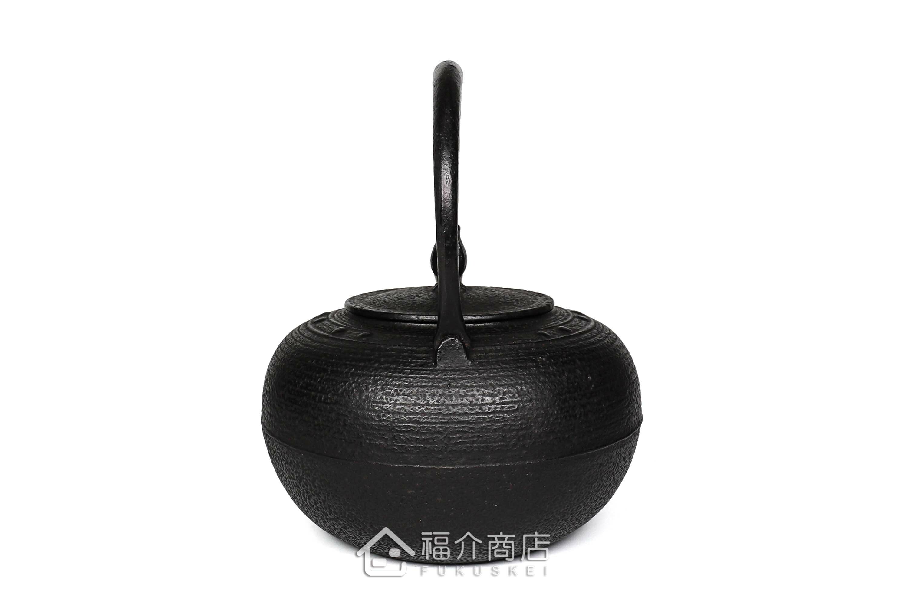 煮水泡茶用的柚子型鐵壺