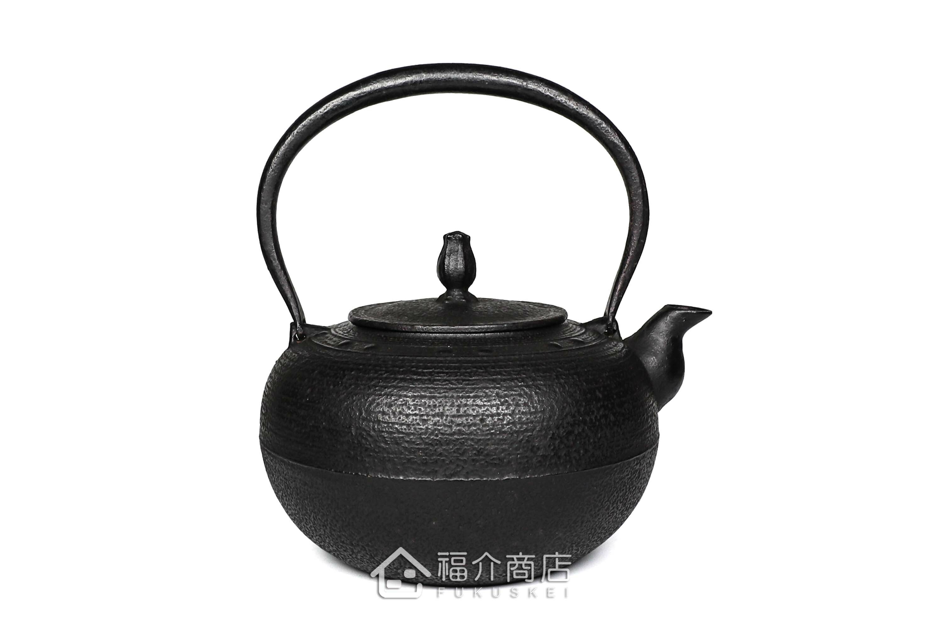 煮水泡茶用的柚子型鐵壺