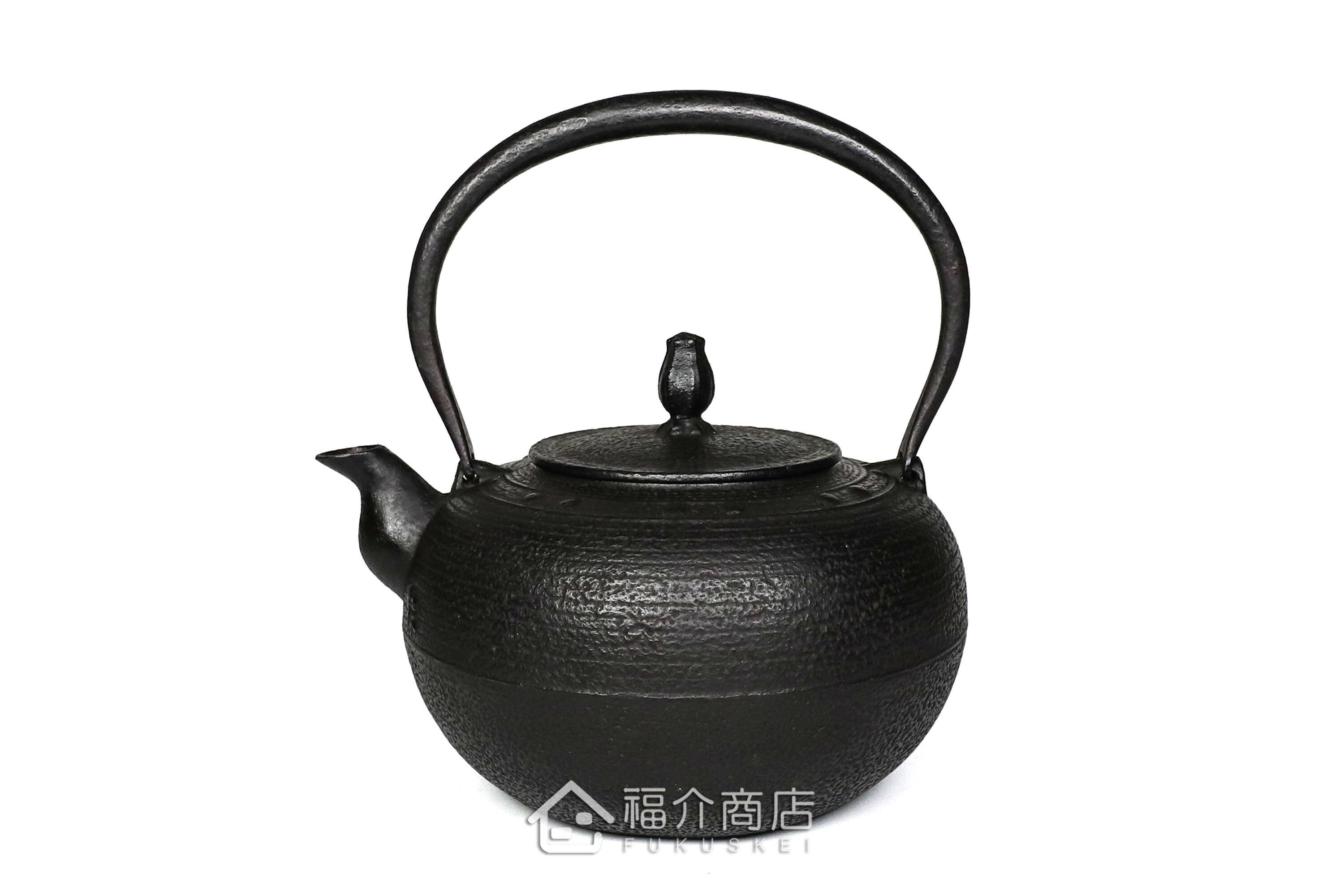 煮水泡茶用的柚子型鐵壺