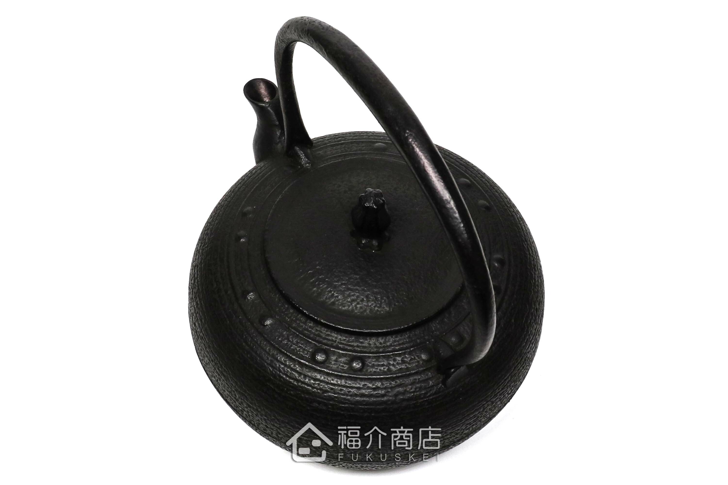 煮水泡茶用的柚子型鐵壺