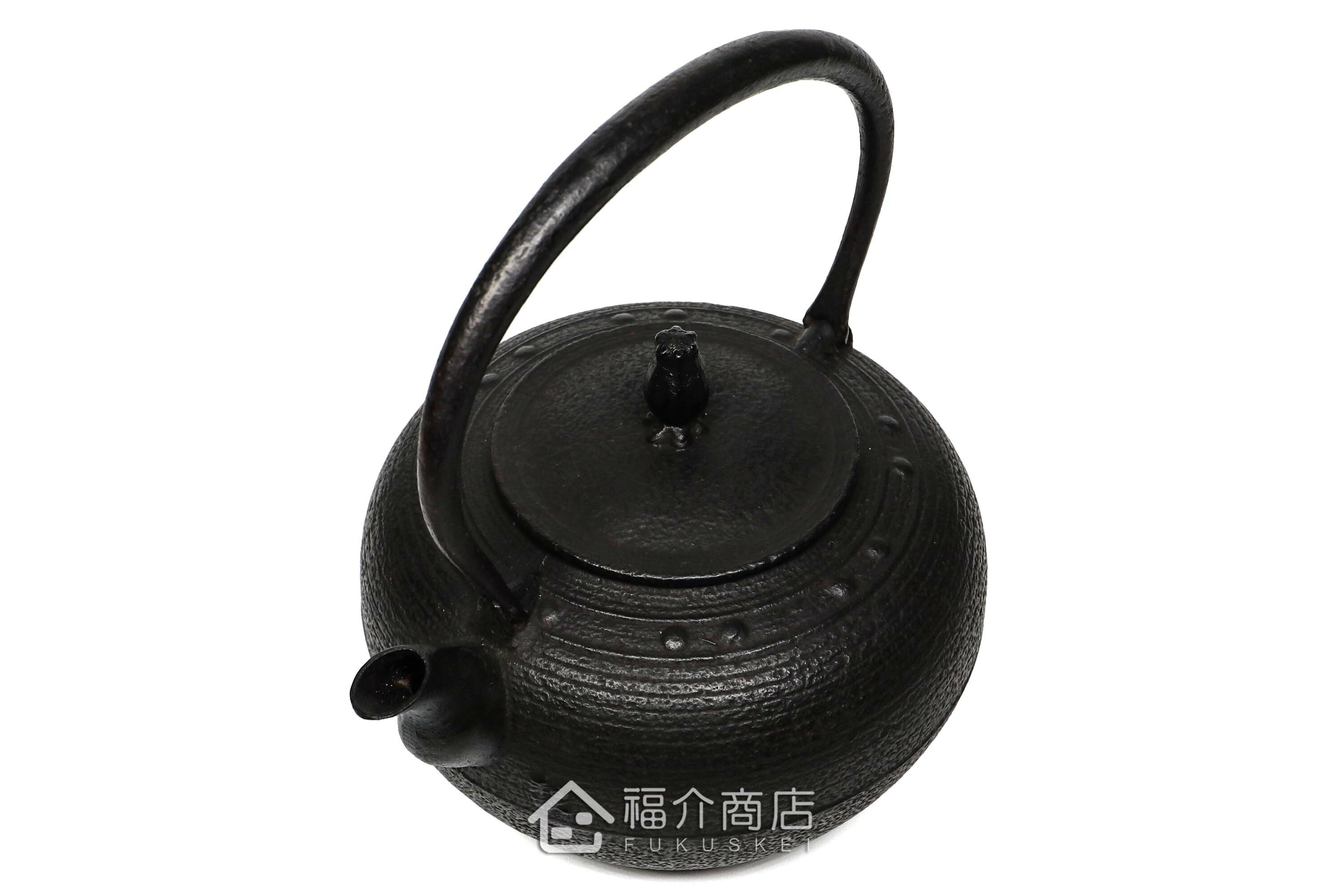 煮水泡茶用的柚子型鐵壺