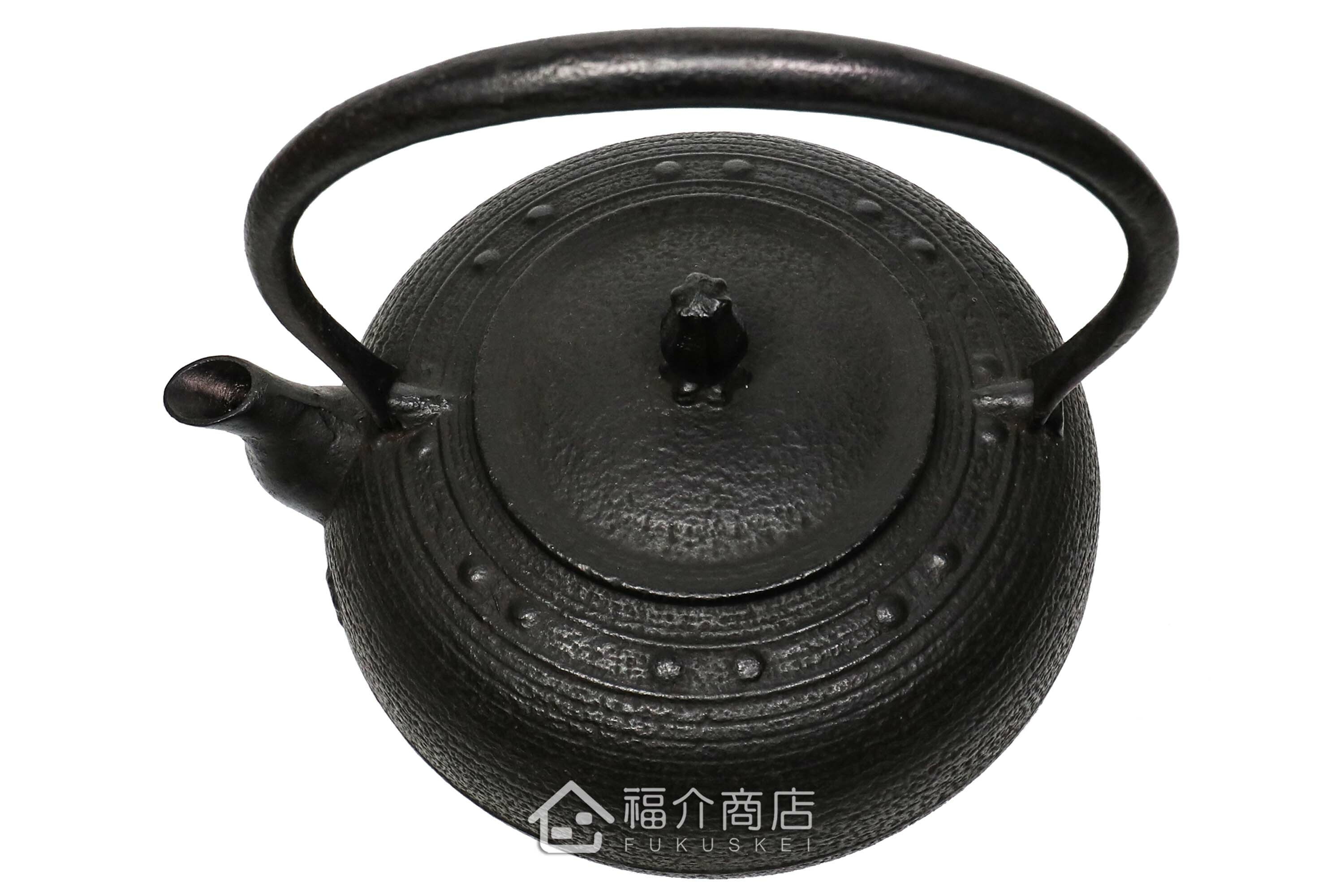 煮水泡茶用的柚子型鐵壺