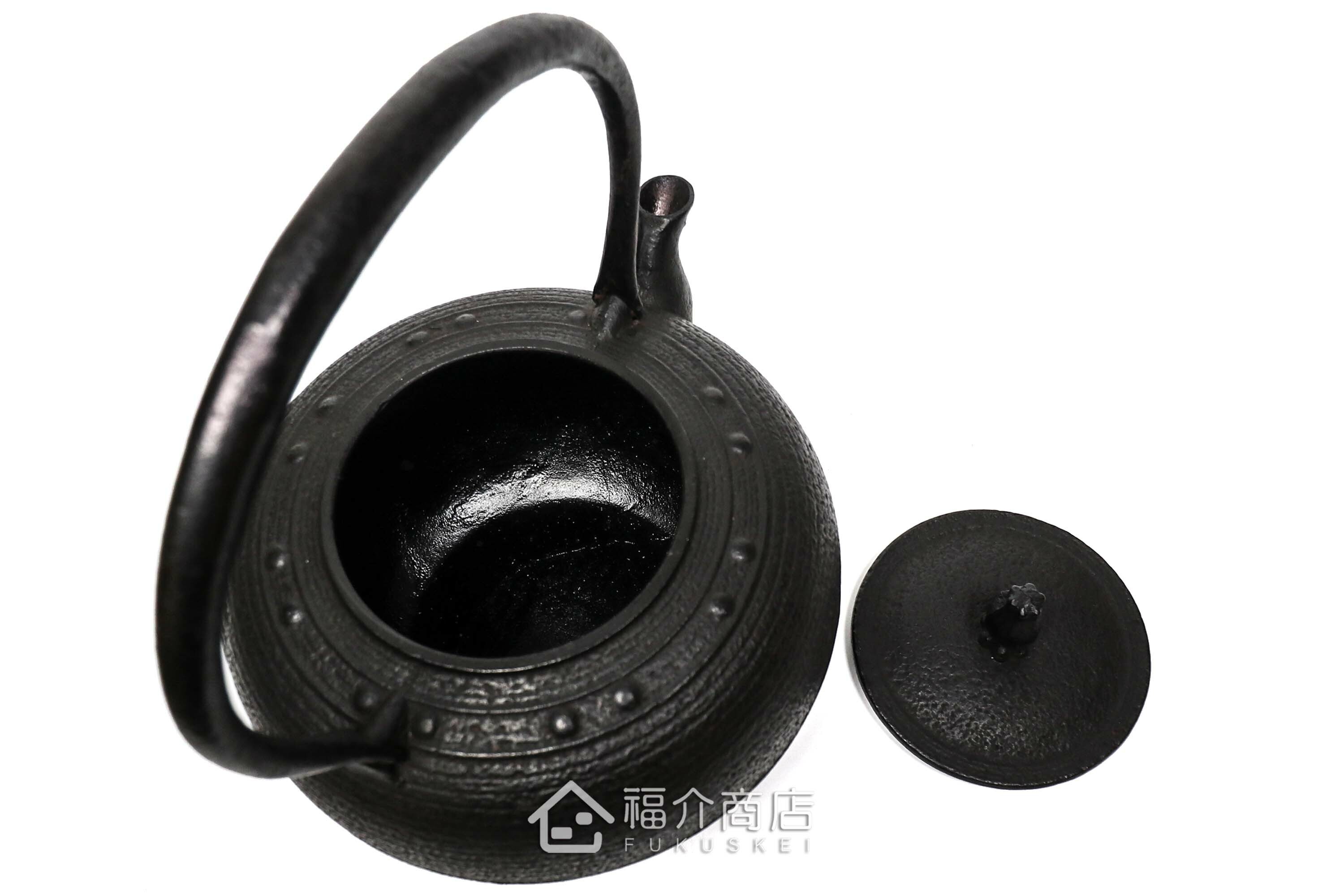 煮水泡茶用的柚子型鐵壺