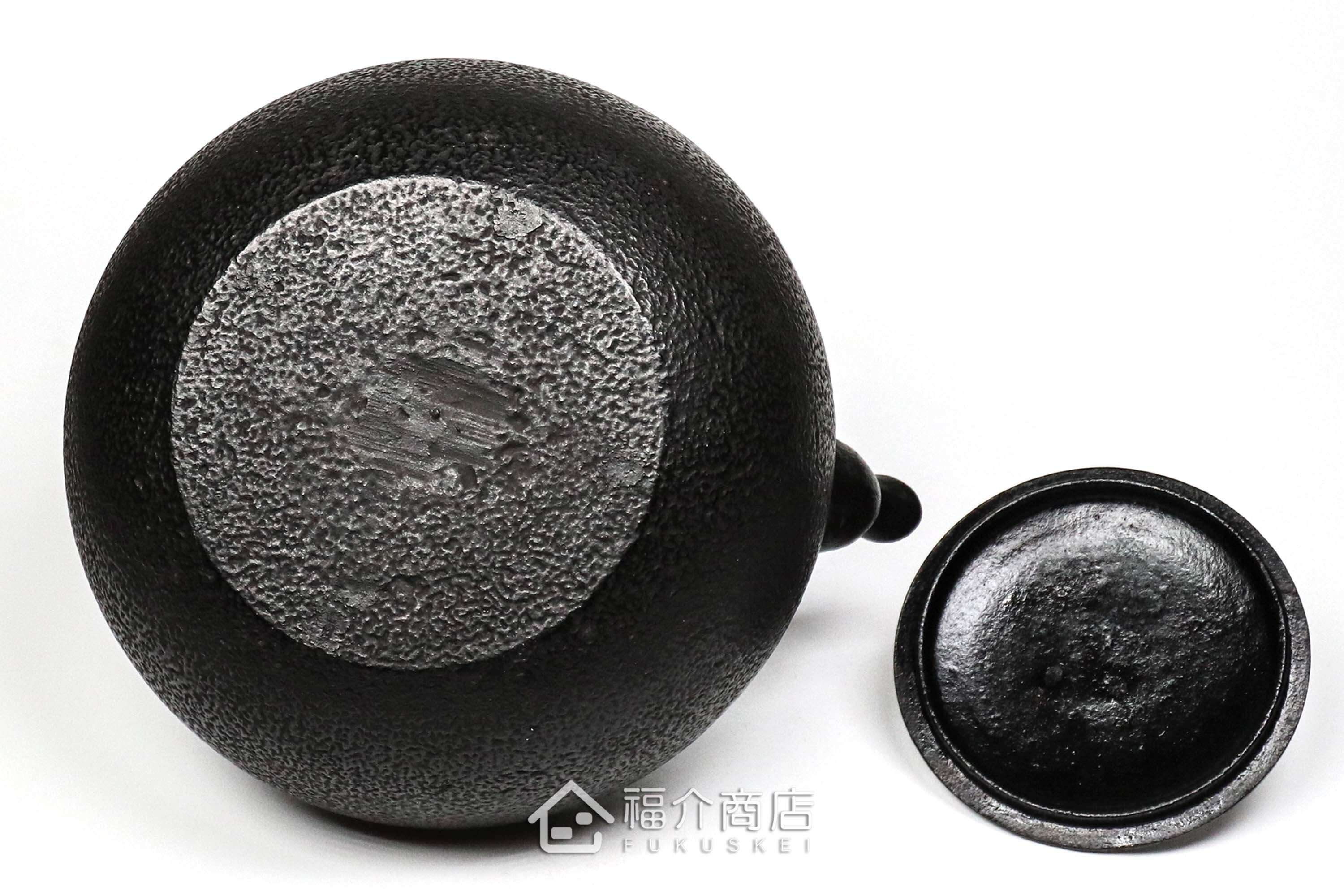 煮水泡茶用的柚子型鐵壺