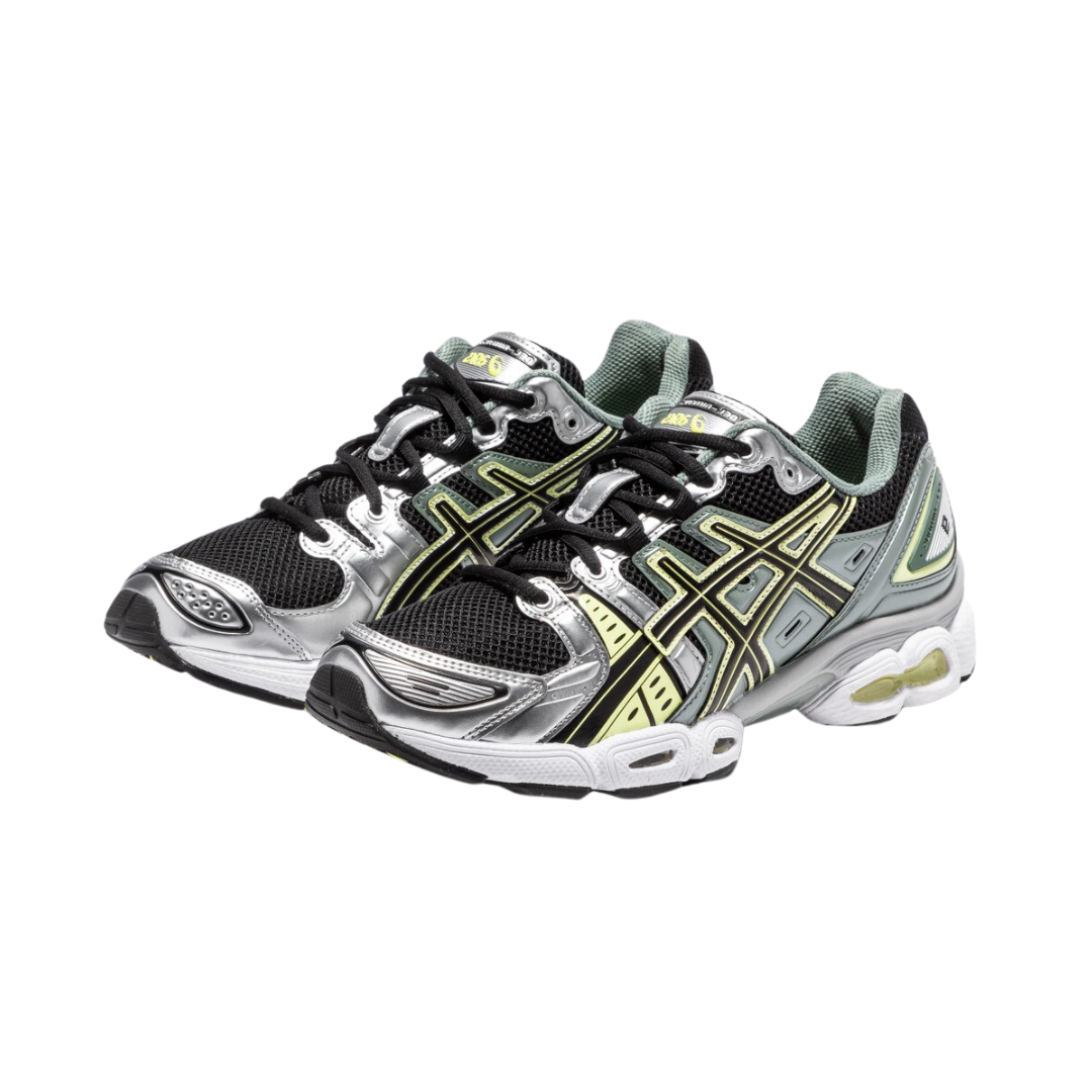 ASICS - Gel-Nimbus 9 / Black Green Yellow Silver