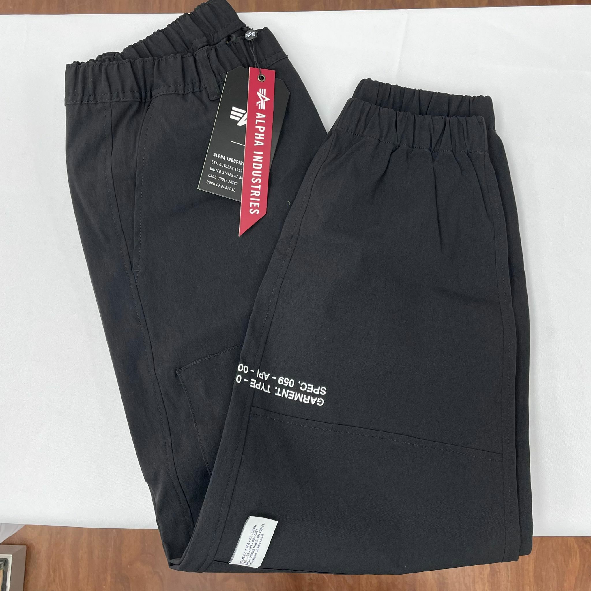 ALPHA INDUSTRIES  Alpha long pants  M6014LX (Black /  Army Green )