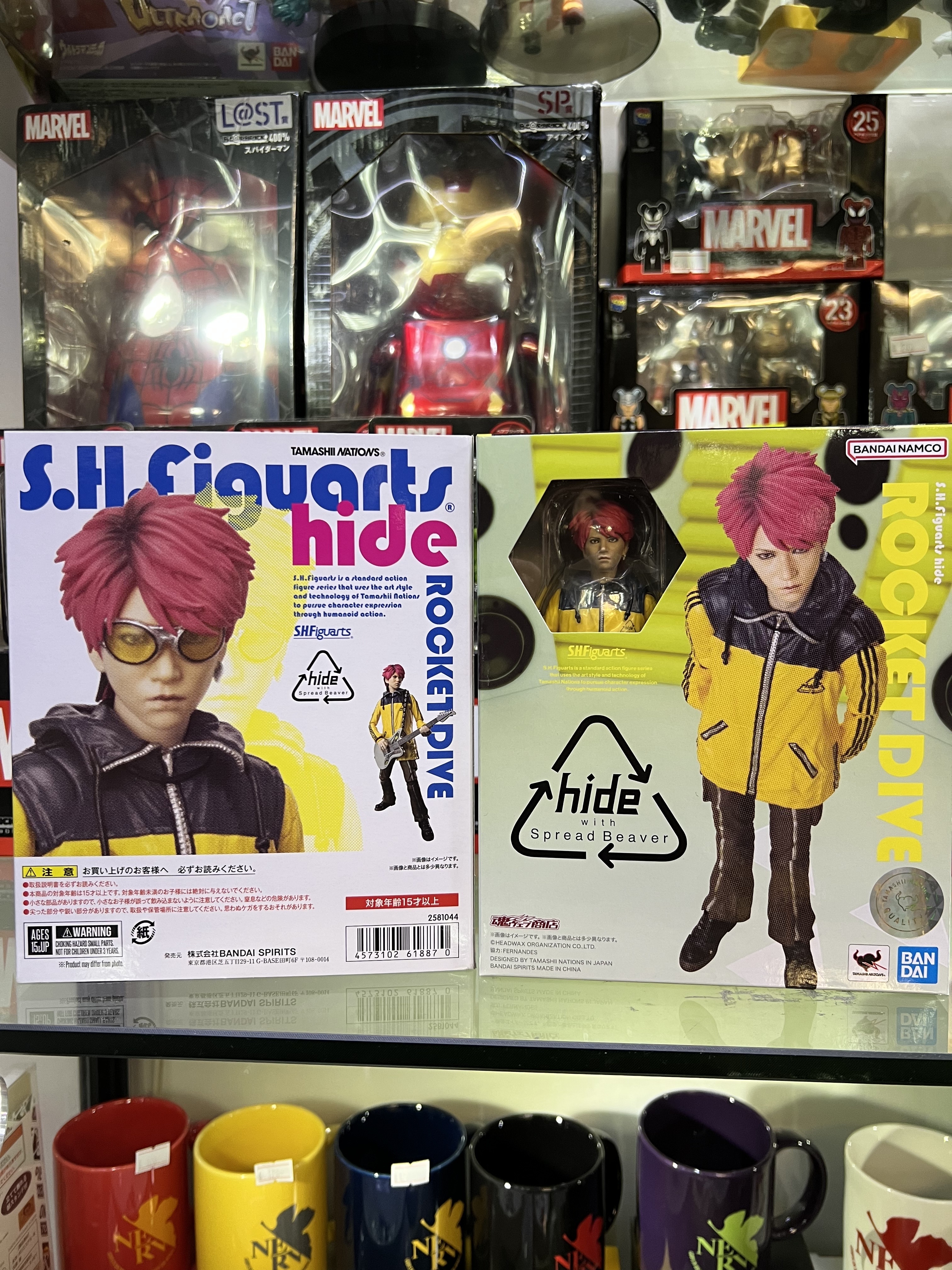 S.H.Figuarts SHF X Japan hide 松本秀人 -ROCKET DIVE-