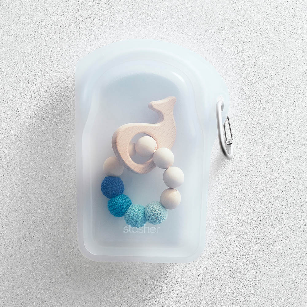 美國Stasher｜Go 隨行矽膠密封袋