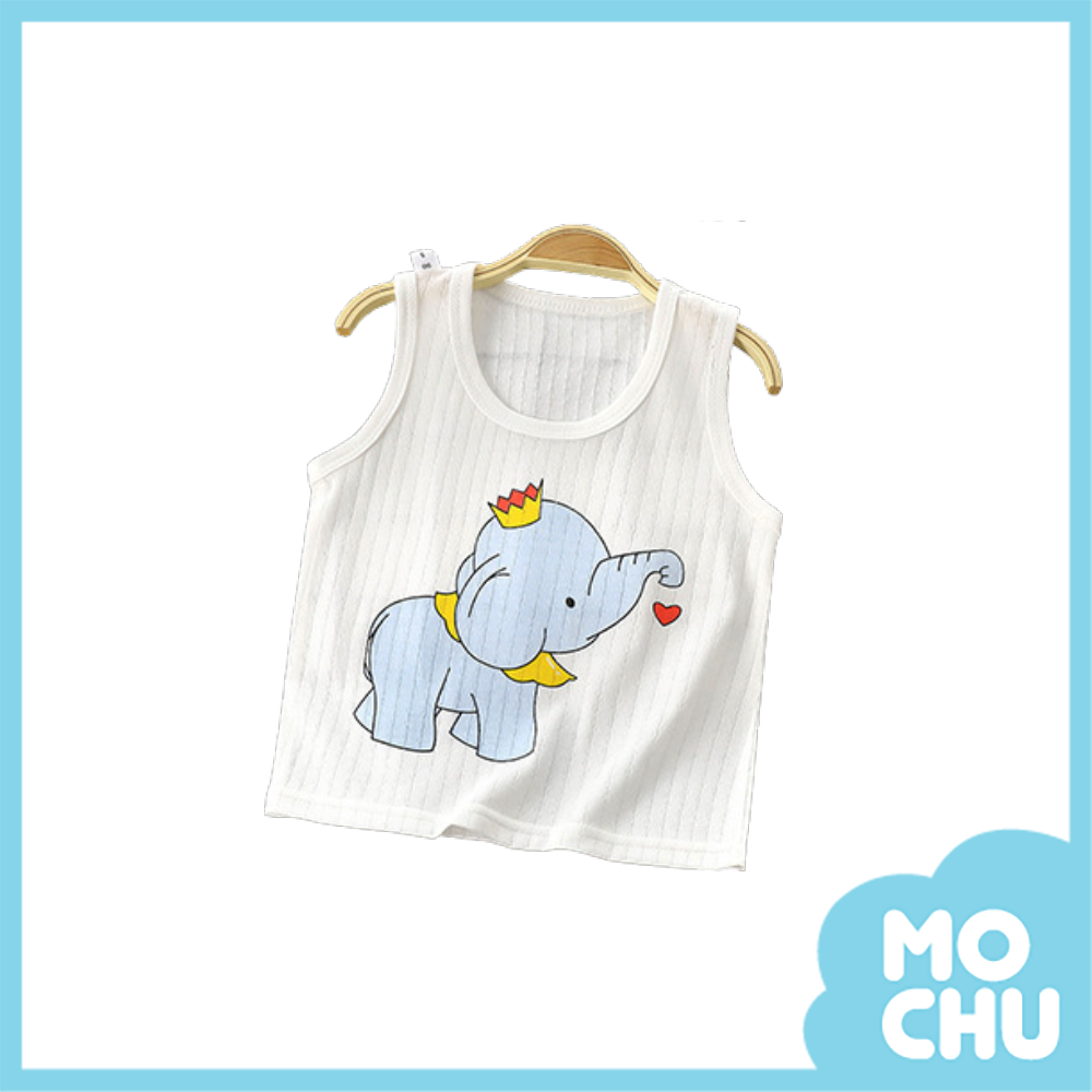皇冠愛心小象透氣背心