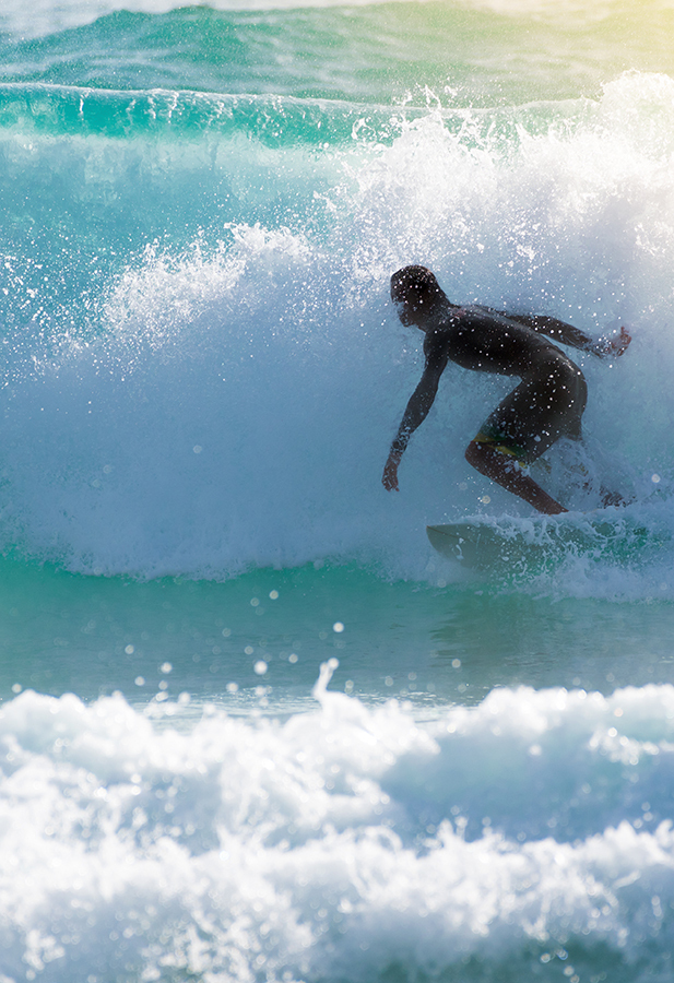 Wind, Waves, Driftwood Surf!