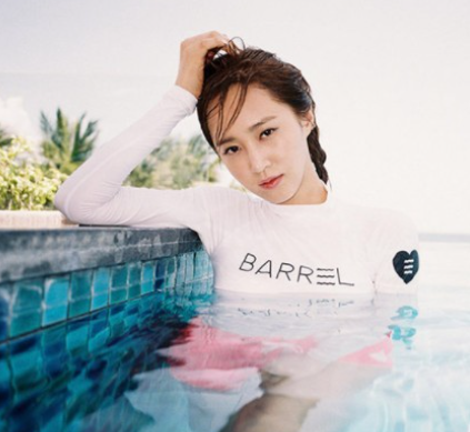 韓國品牌BARREL防曬衣全白配色 上衣