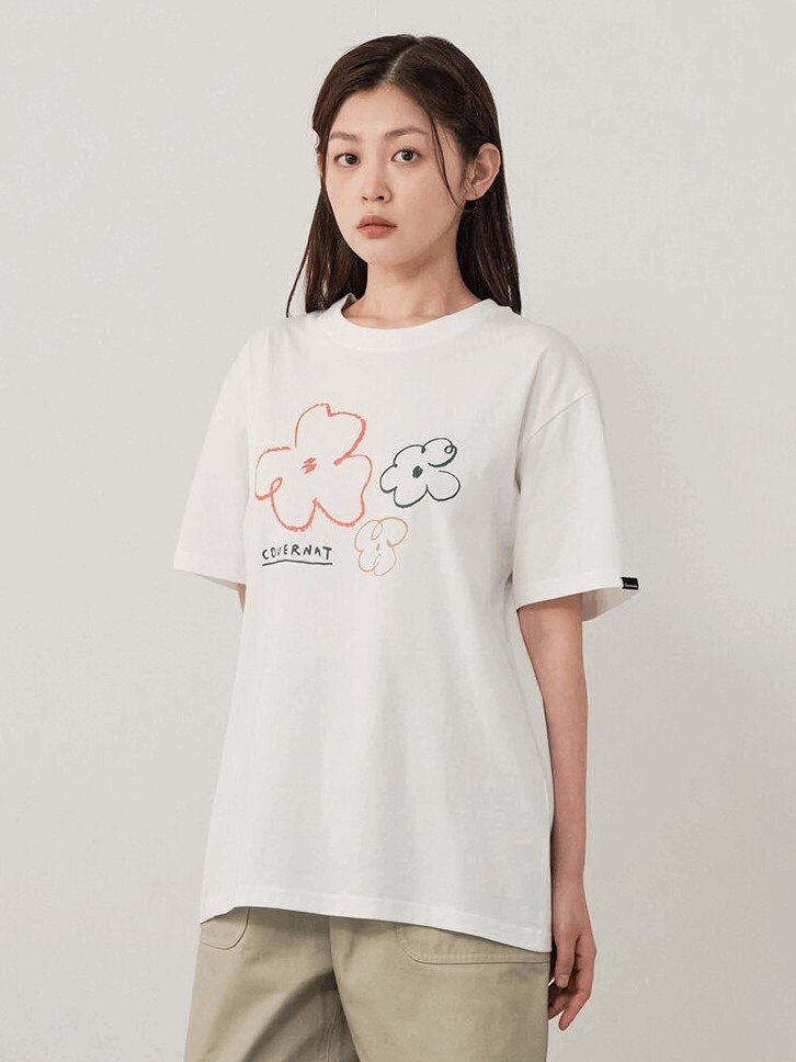 Covernat - Sketch Clover T-shirt [2 colors]