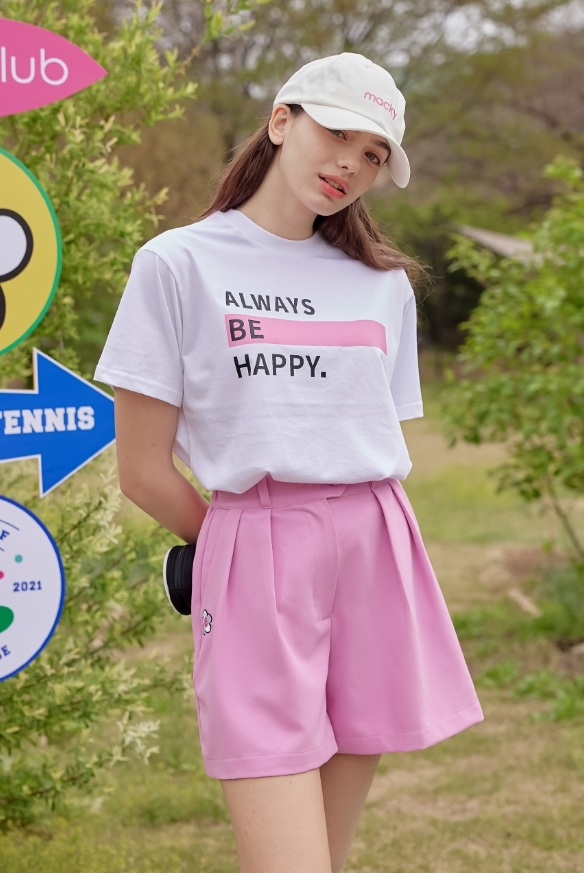 女款 M301 韓國正品 MACKY同步/韓風小花特級彈性刺繡休閒短褲