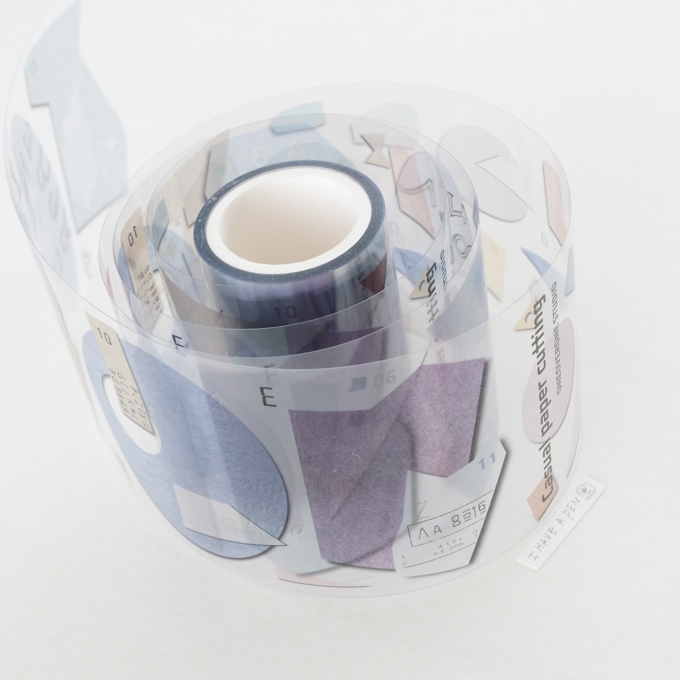 剪紙 PET膠帶 (亮面/帶離型紙) ｜一分之一工作室 TAIWAN