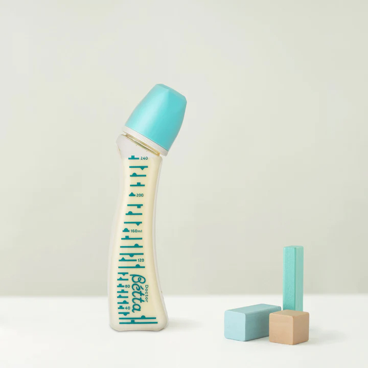 Betta 蓓特 -【日本製】(SS1-240ml) Jewel系列PPSU防脹氣嬰兒奶瓶/奶樽 (粉紅色/藍色)