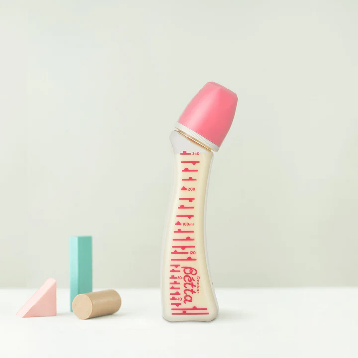 Betta 蓓特 -【日本製】(SS1-240ml) Jewel系列PPSU防脹氣嬰兒奶瓶/奶樽 (粉紅色/藍色)