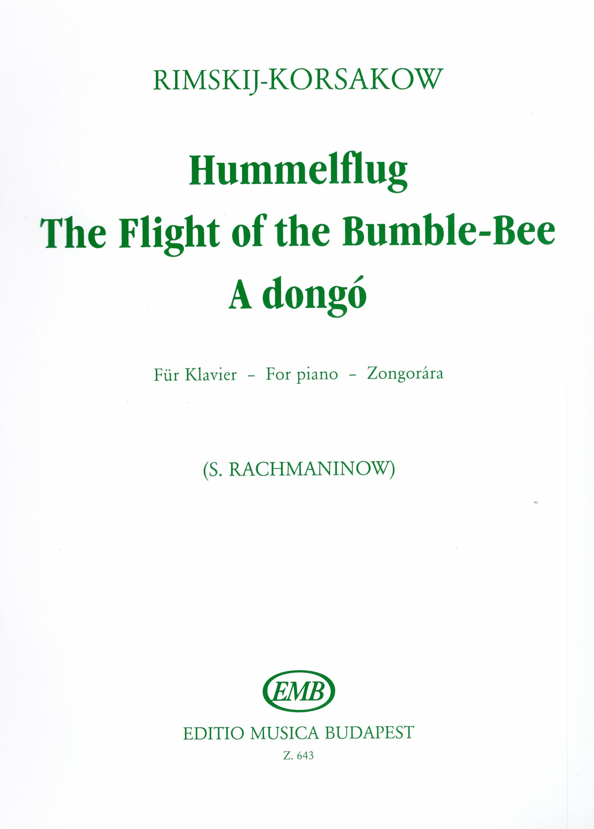 《Rimsky-Korsakov: 大黃蜂的飛行》拉赫曼尼諾夫改編