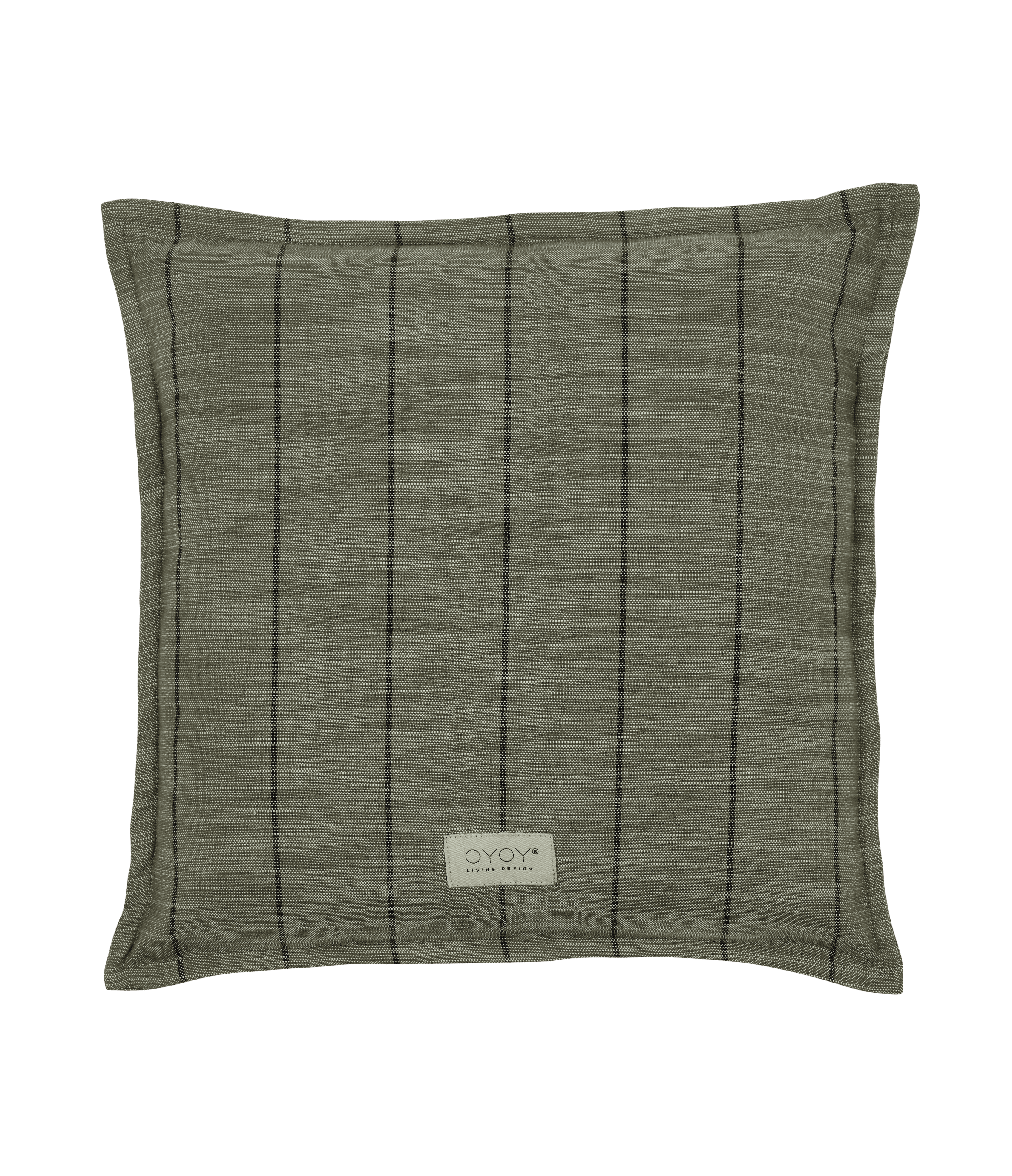 OYOY Kyoto永續系列 - 方形坐墊 / 橄欖綠