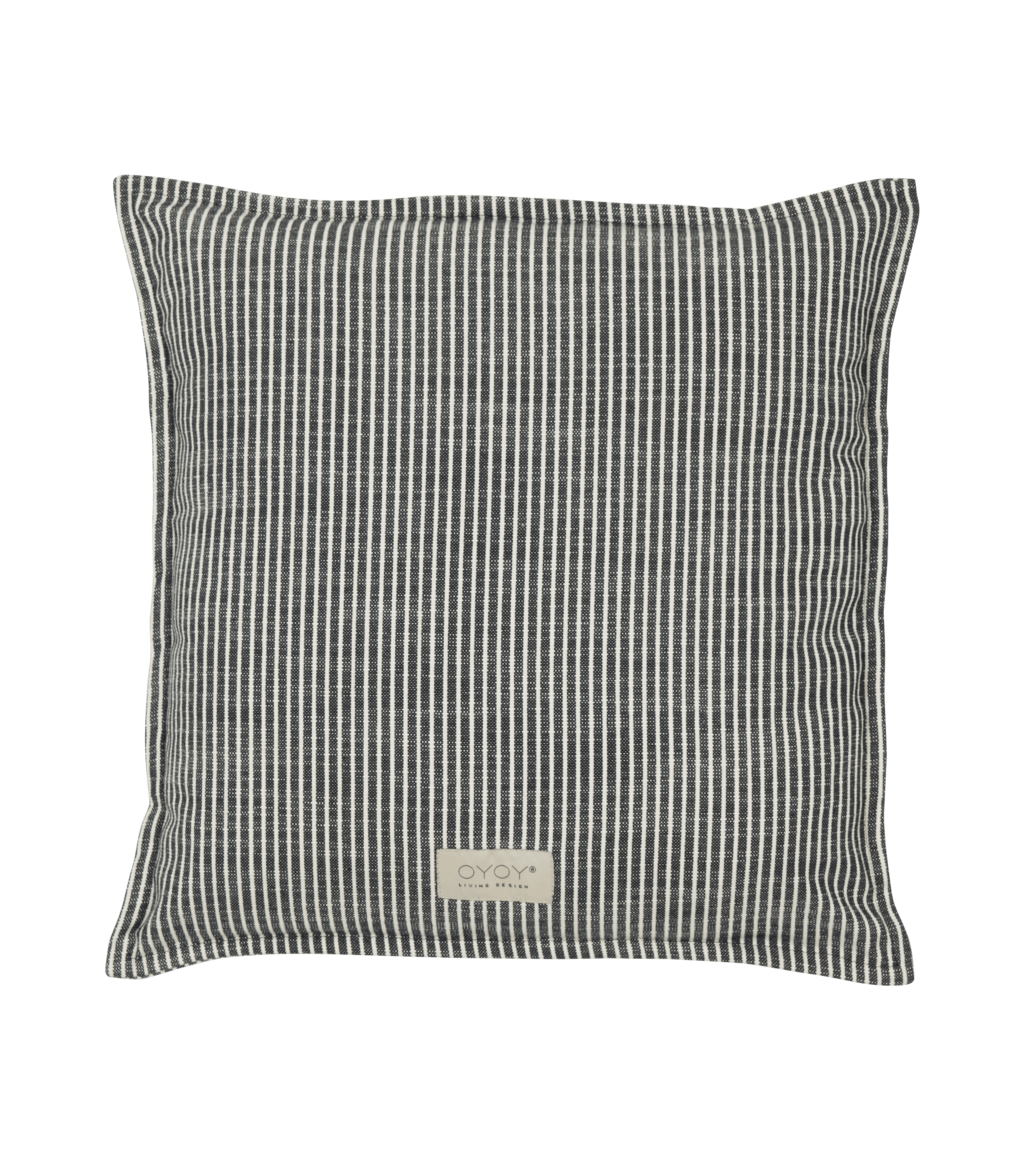 OYOY Kyoto永續系列 - 方形坐墊 / 經典黑白