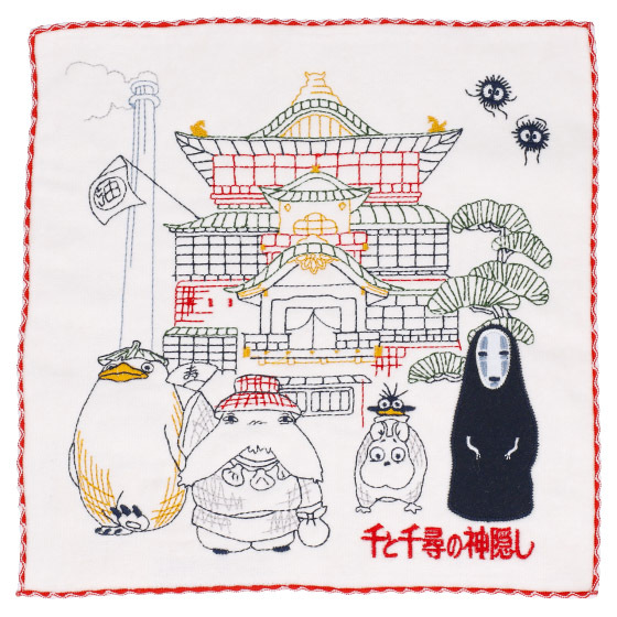迷你毛巾 神隱少女 油屋