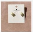 [S] KATE SPADE O0RU2887 PEARLS OF WISDOM EARRINGS,CREAM MULTI, 98686757332 (SKS649)