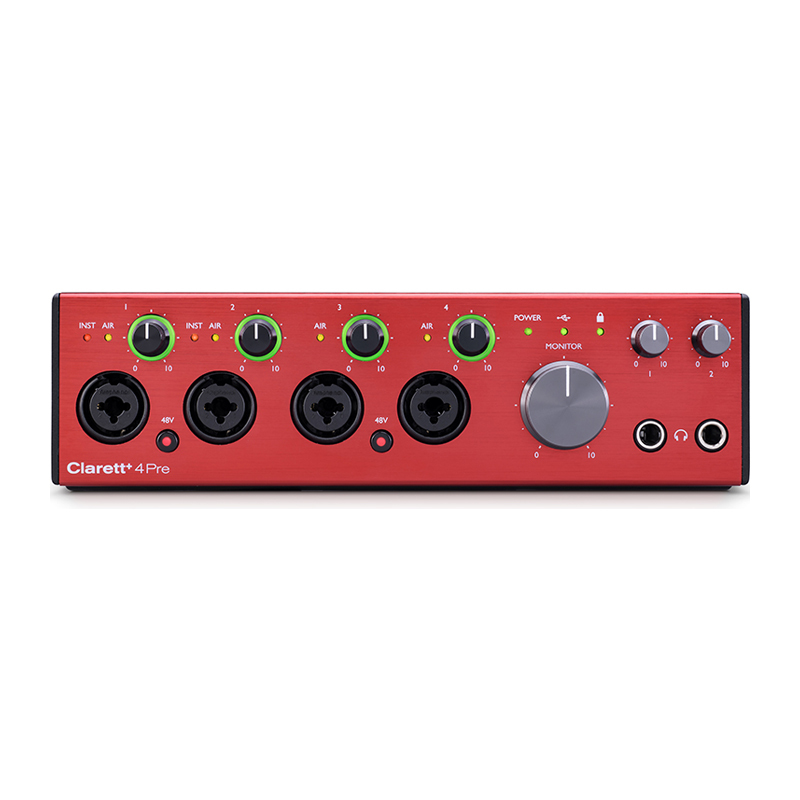 Focusrite Clarett+ 4Pre 錄音介面