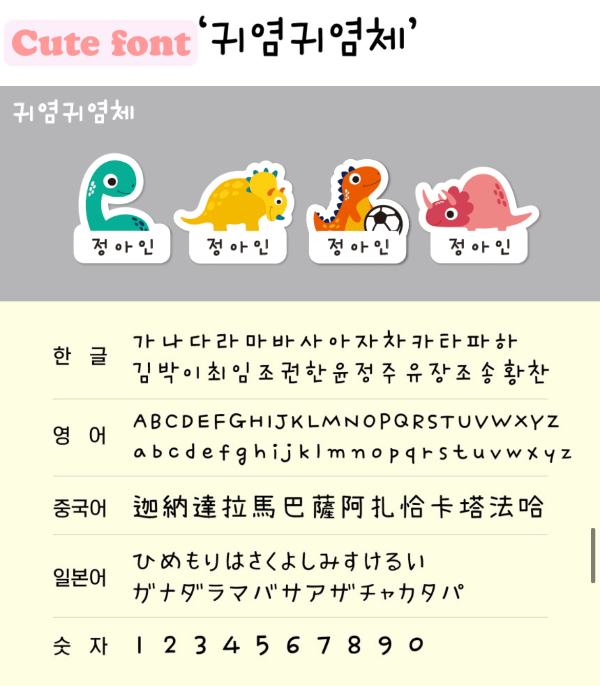韓國定制 防水姓名貼紙 Waterproof Name Stickers (日常用)