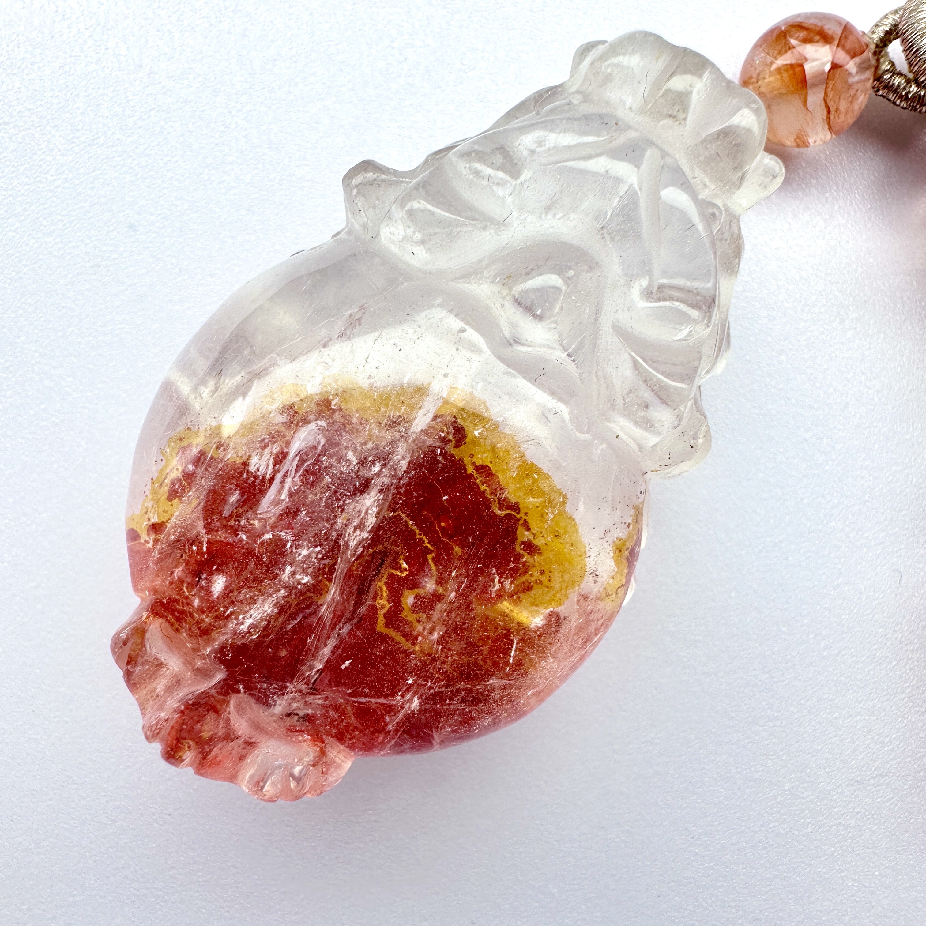 錦鋰膠花龍龜包掛