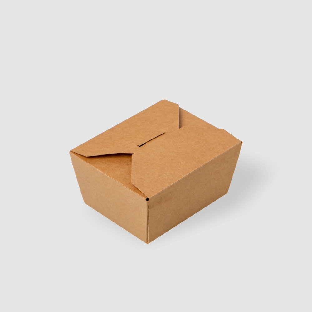牛皮紙方形餐盒 800ml 1號