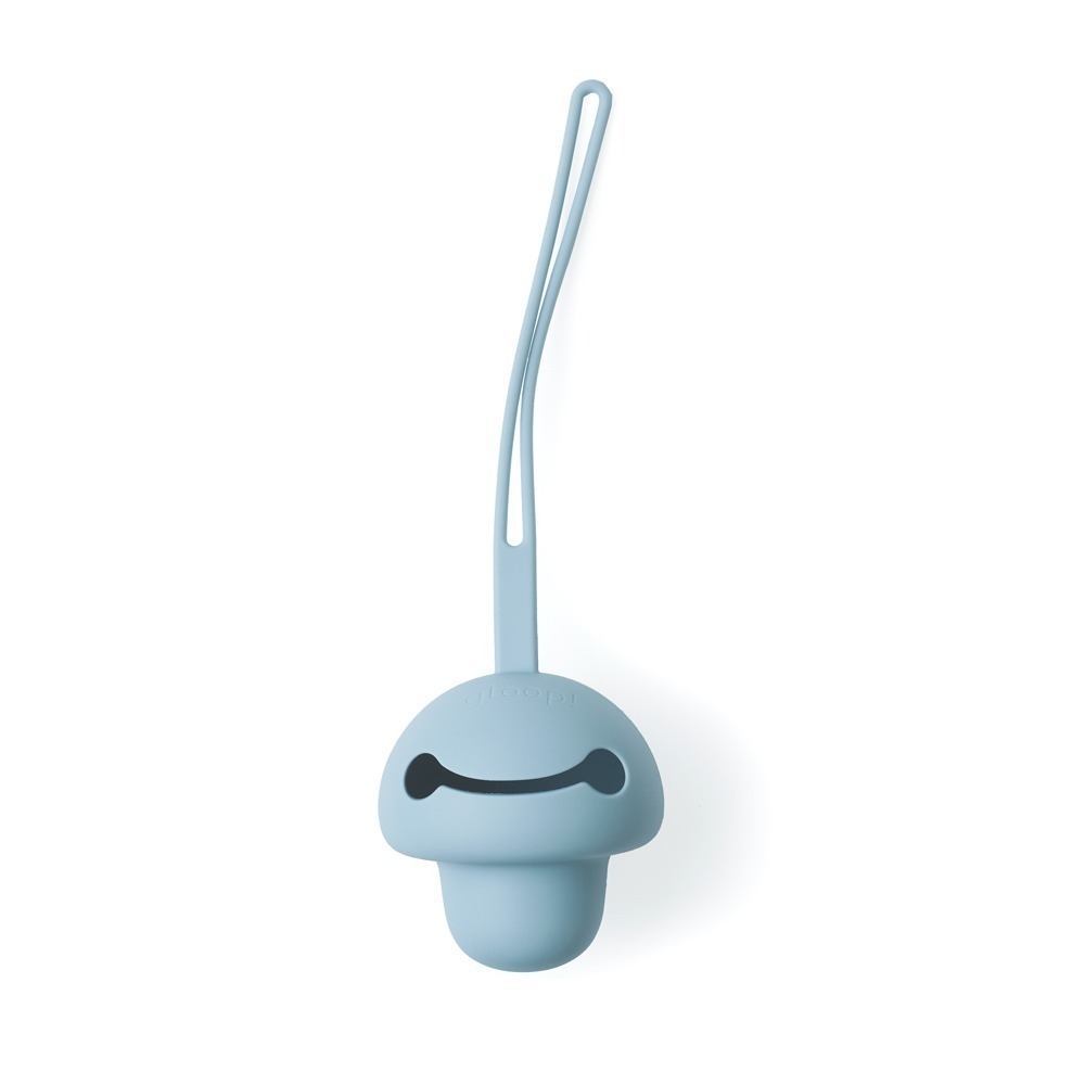 Gloop 嬰兒矽膠奶嘴盒 / 天空藍