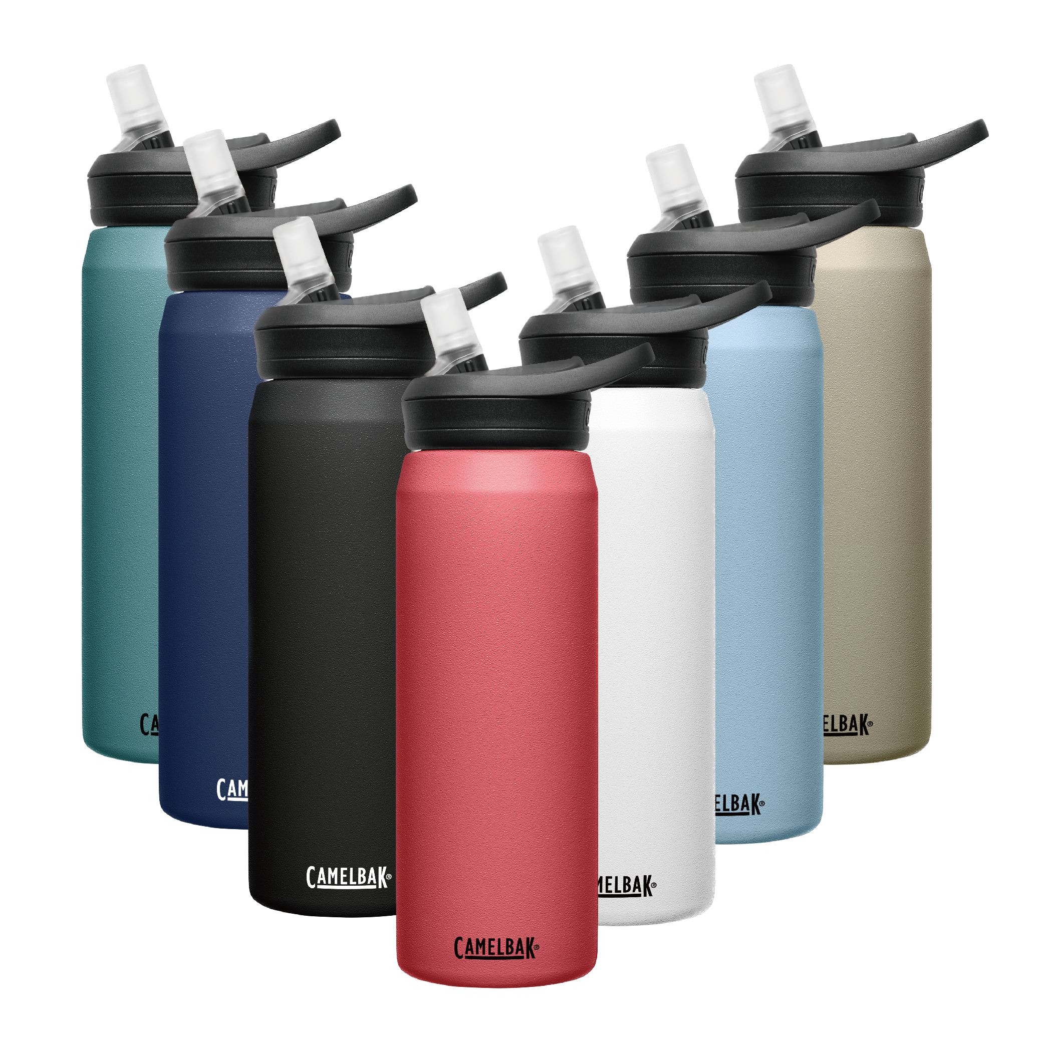 CAMELBAK 750ml  eddy+ 多水吸管不銹鋼保溫保冰瓶