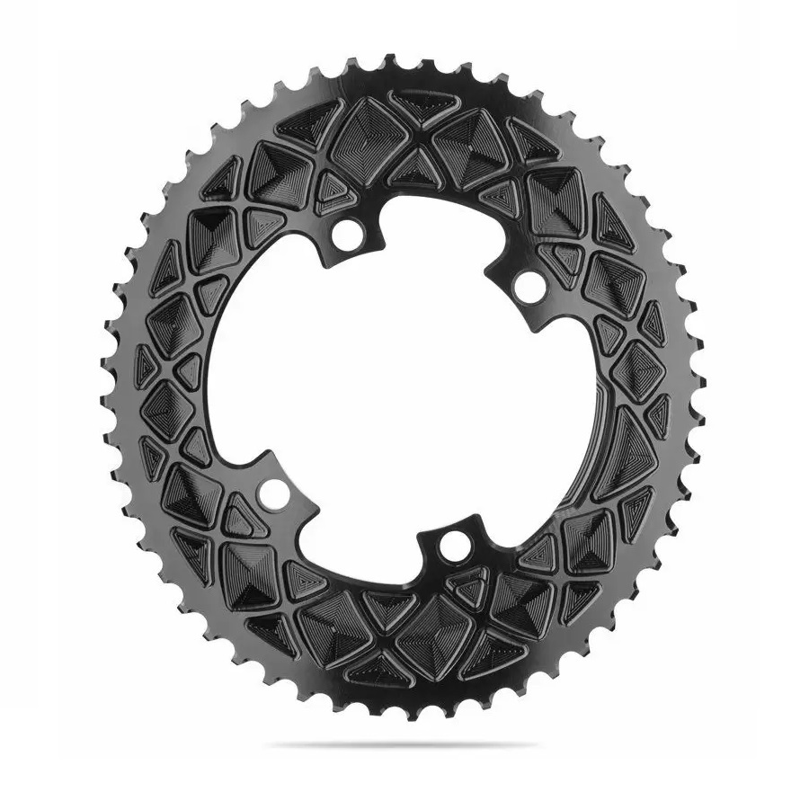 AbsoluteBlack Premium Oval BCD110x4 Road Chainring For DA9000 & Ult 6800 & 105-5800