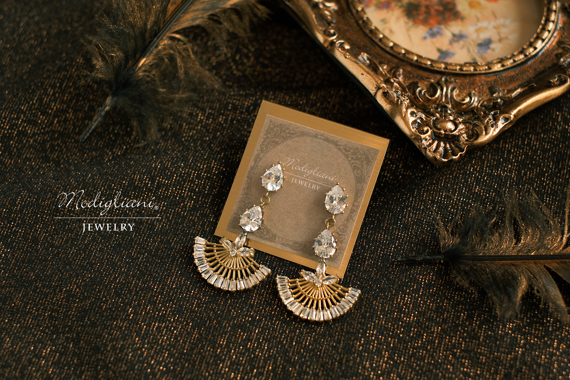 黃銅飾品,黃銅,高貴,氣質,耳環,垂墜式耳環,,鋯石,水滴