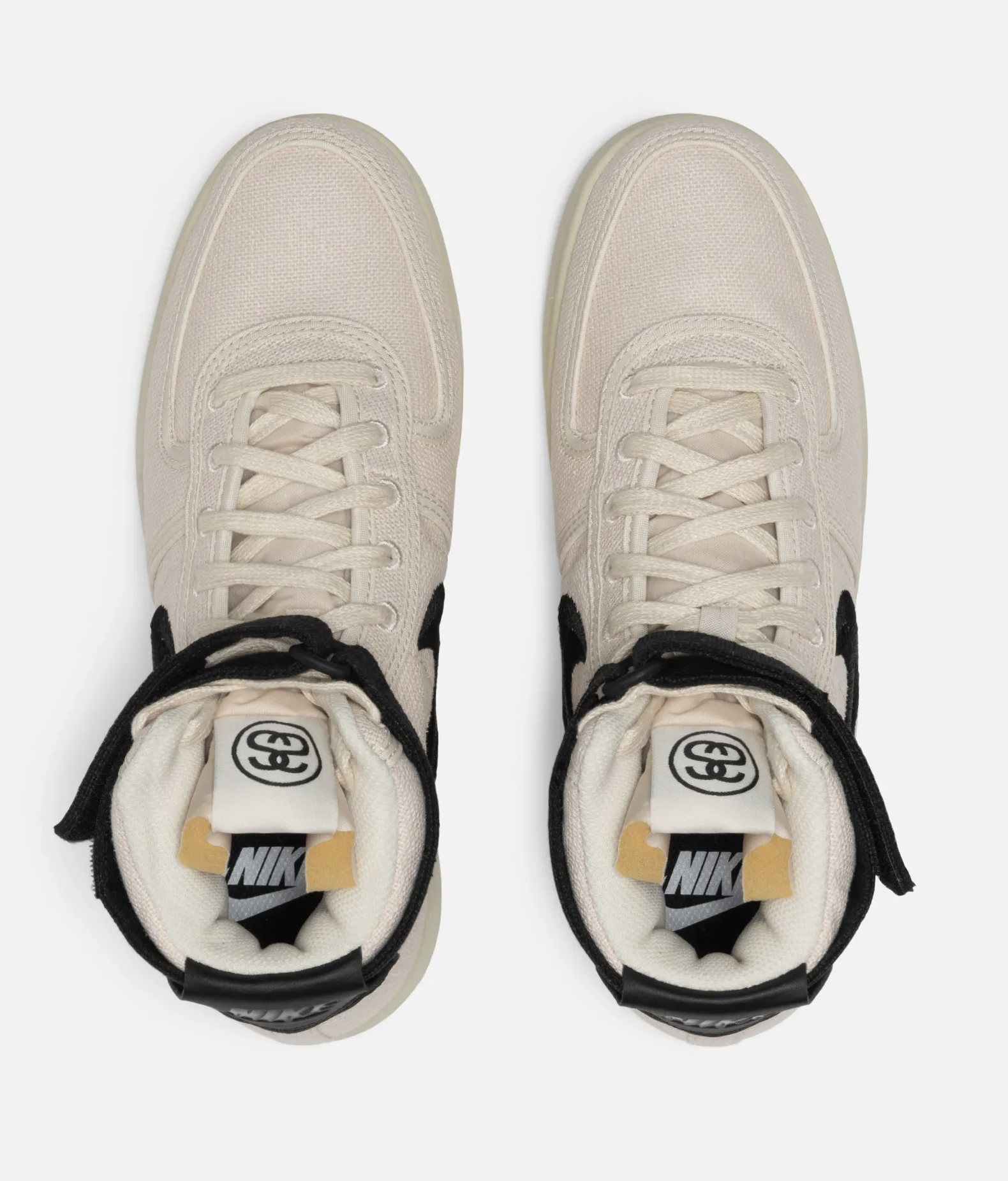 Stussy x Nike Vandal High “Fossil” 29cm-