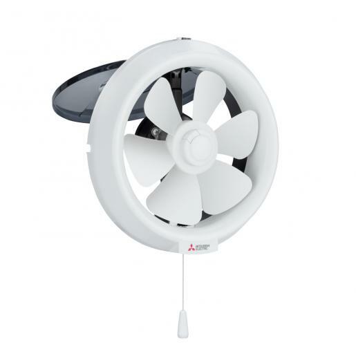 三菱電機 Mitsubishi Electric   V-20SL7T‧扇葉直徑:20厘米/8吋‧拉繩開關抽氣扇‧香港行貨,原廠1年保養‧