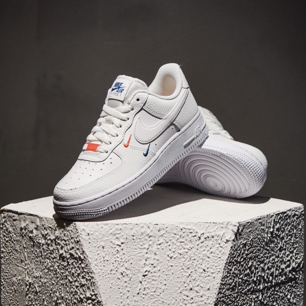 Nike Air Force 1 Low 邁阿密海豚 橙藍迷你勾 雙勾 CT1989-101