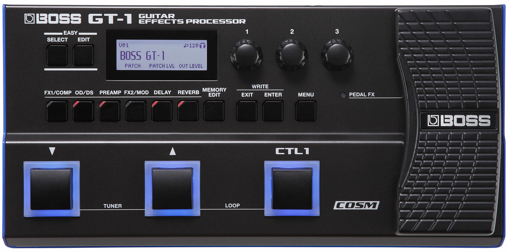 BOSS BOSS GT-1 Guitar Effects Processor 電吉他綜合效果器 第 5 張圖片｜三峽吉他 / Bass