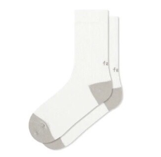 Faam ESSENTIAL LIGHT-輕量素面雙色針織高筒襪