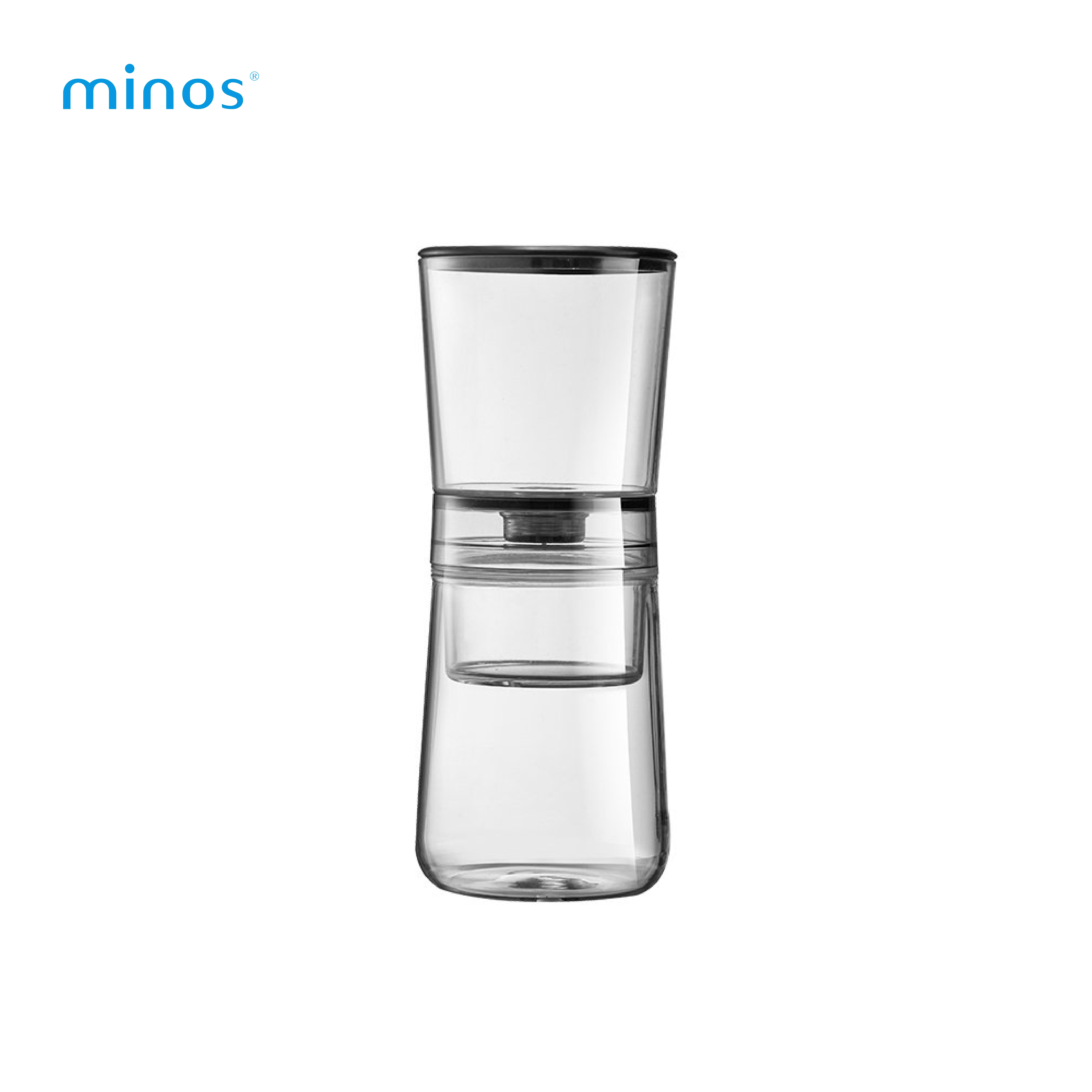 minos 冰滴咖啡壺 350ml（夏日消暑／2小時快速萃取／發酵酒感）