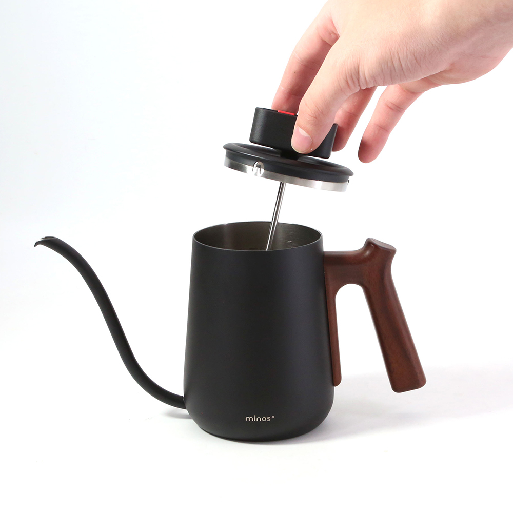 minos 手沖壺600ml（細口壺／咖啡壺／內附刻度／5色）