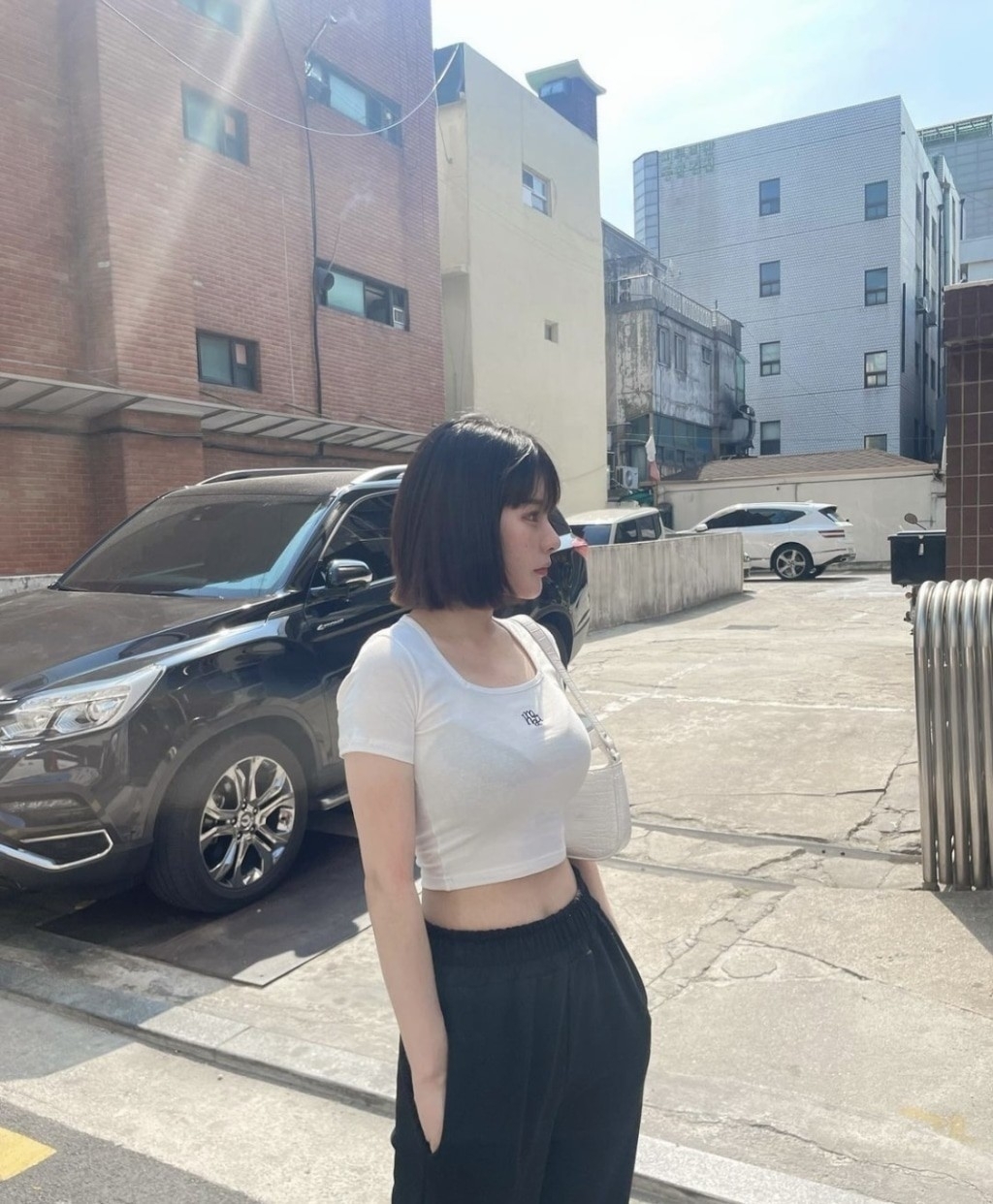 #現貨 韓國 muahmuah 方領短版短踢 (MUT24112)