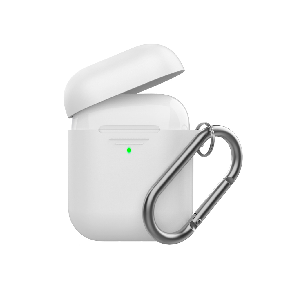 AirPods【熱銷】掛鉤款/輕薄款 矽膠保護套 (分離式)