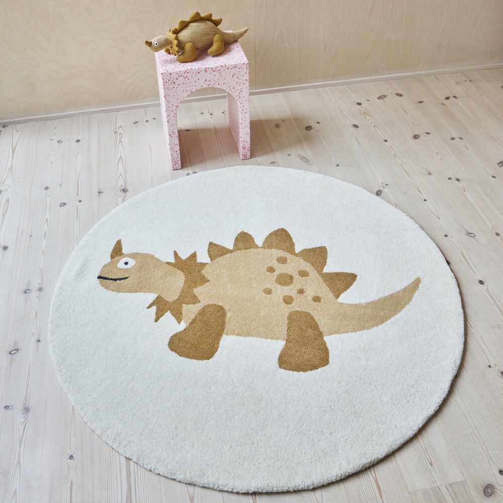 OYOY 造型手工羊毛地毯 / 劍龍小比利