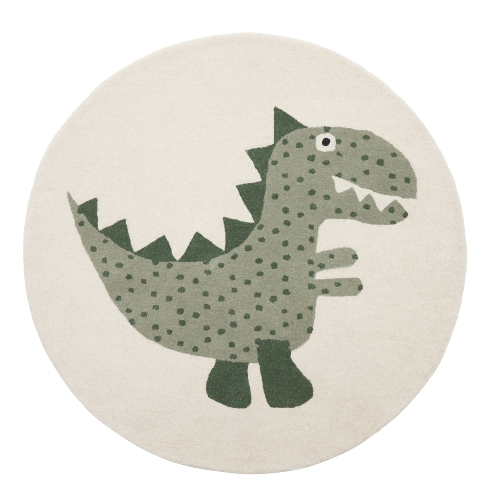 OYOY 造型手工羊毛地毯 / 暴龍小歐