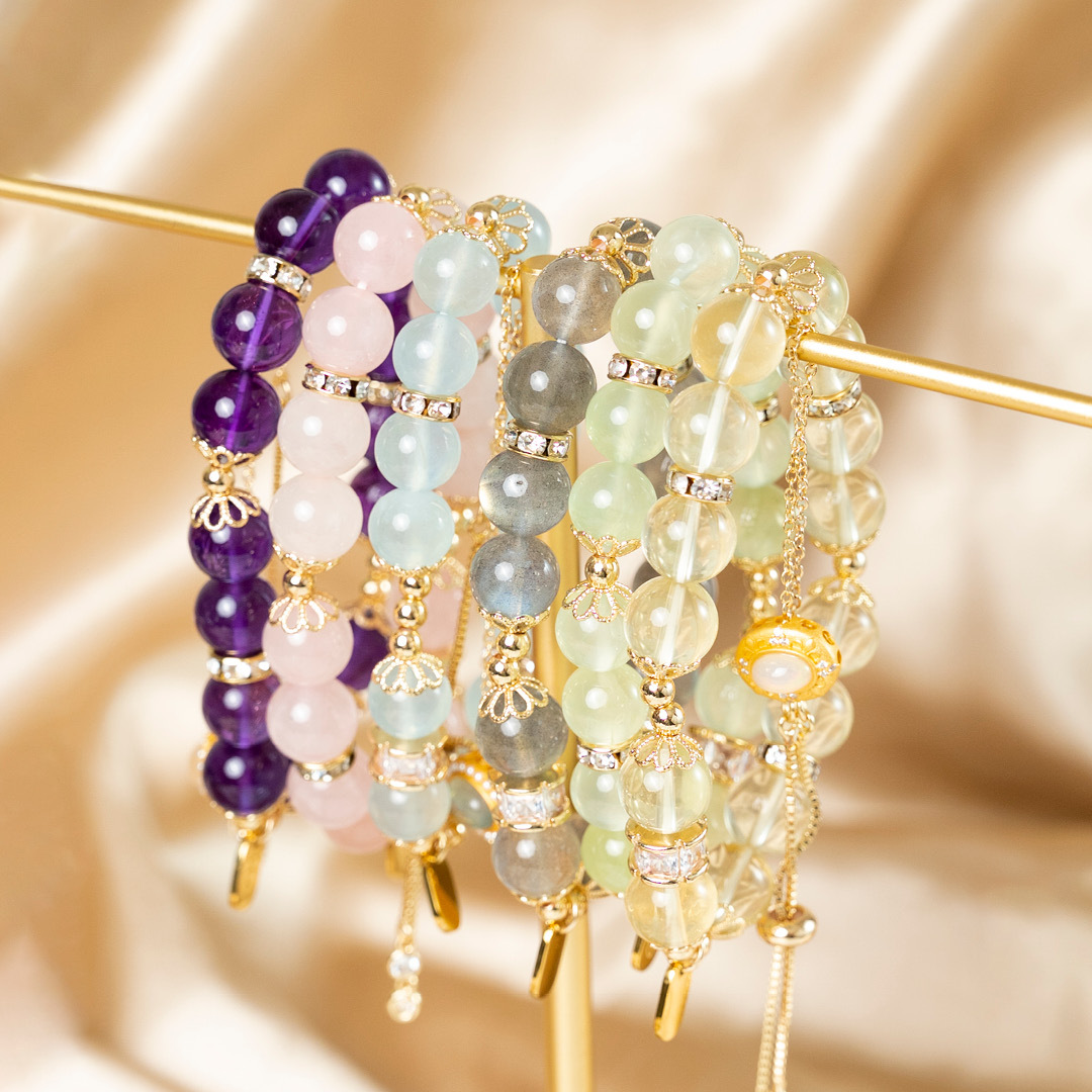 【牽心】雙鍊水晶手鍊/水晶手串-多種款式可選