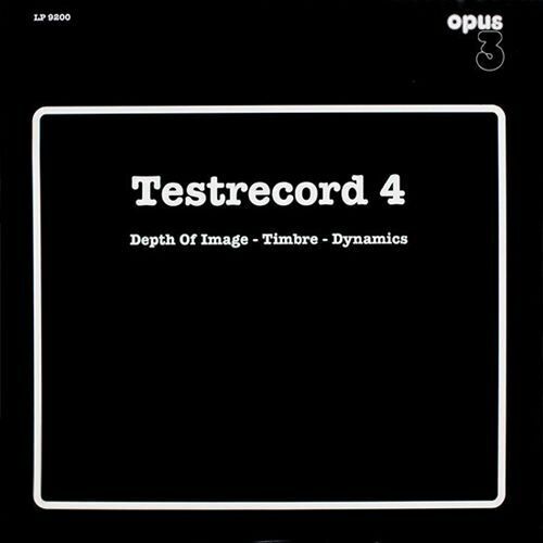 TESTRECORD 4: DEPTH OF IMAGE LP OPUS3