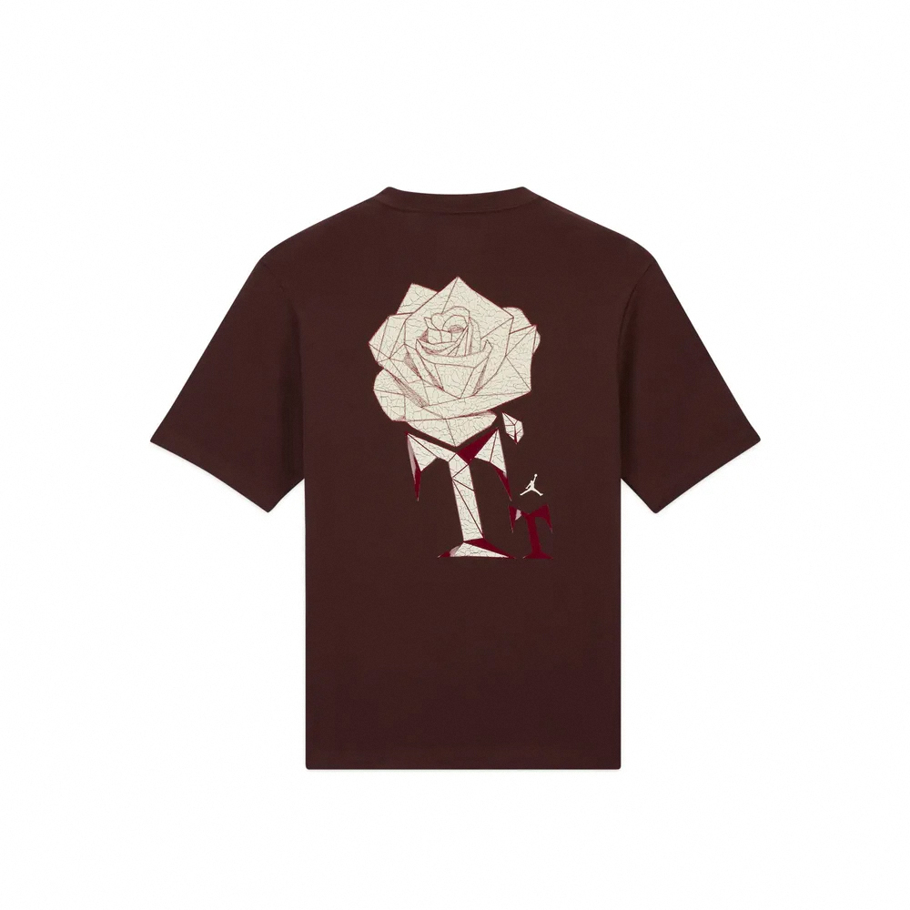 Nike Jordan x Teyana Taylor 荆棘玫瑰 T恤 短袖 卡其 FB2641-227